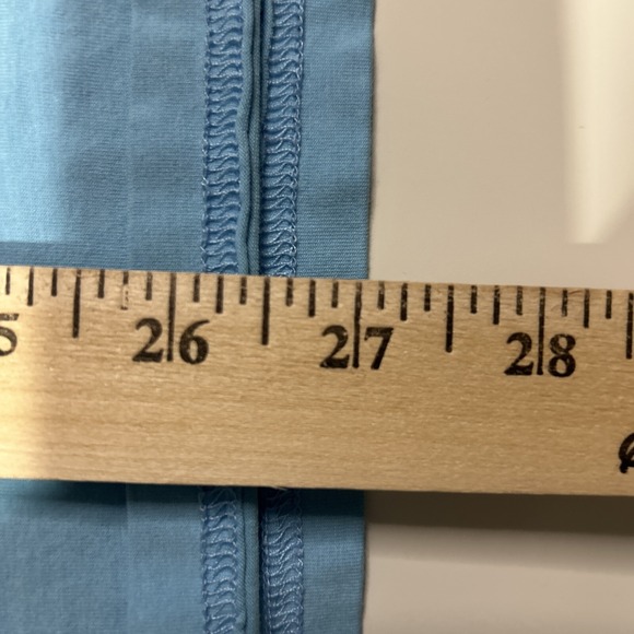 Alex Vando Golf Polo Shirt Men Medium Blue Short Sleeve Floral Athleisure Casual - Picture 9 of 11